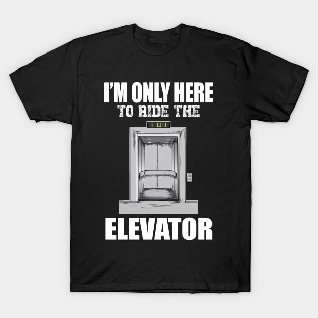 Elevator Mechanic T-Shirt by BOOBYART